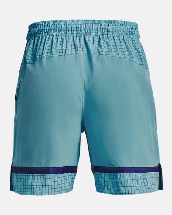 Men's UA Accelerate Woven Shorts, Blue, pdpMainDesktop image number 5